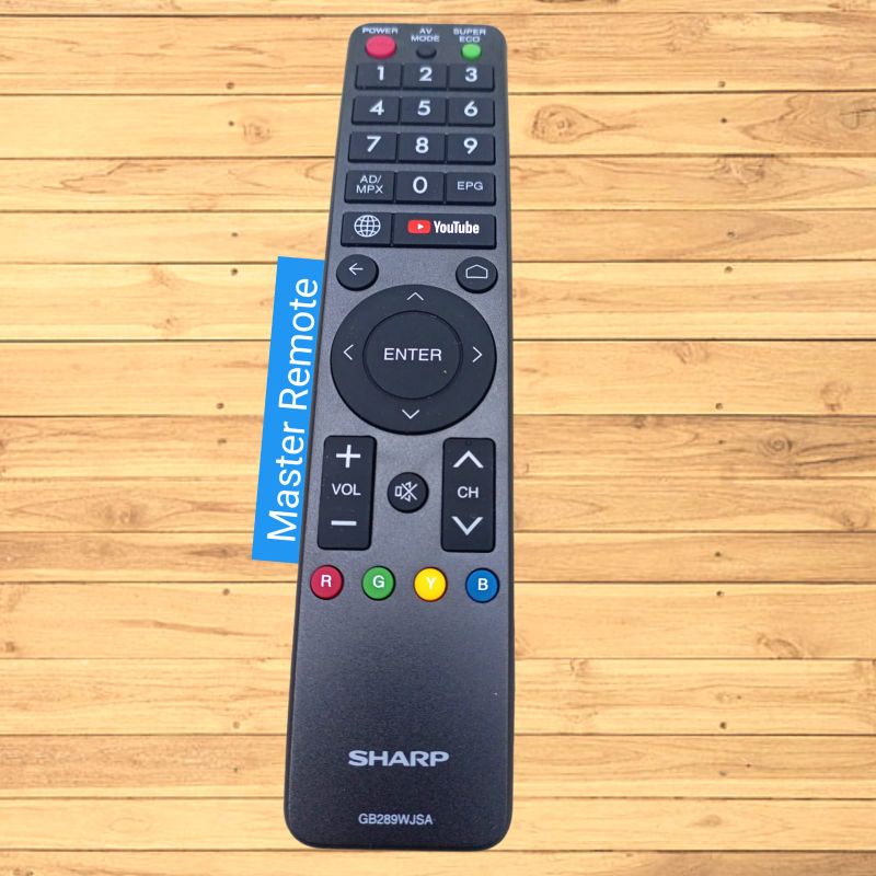 Remote Remot TV Sharp Led Smart Tv Android Original GB289WJSA