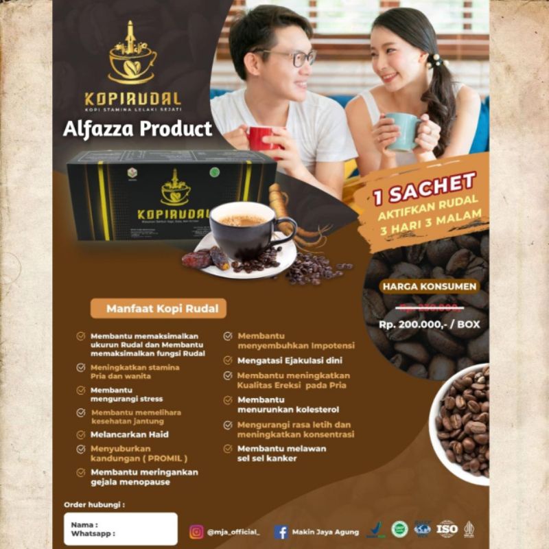 

Kopi Rudal Original 100%