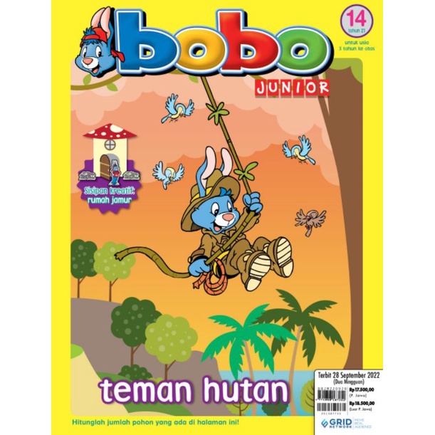 Jual Majalah Anak Bobo Junior No. 14 Edisi September 2022 | Shopee ...