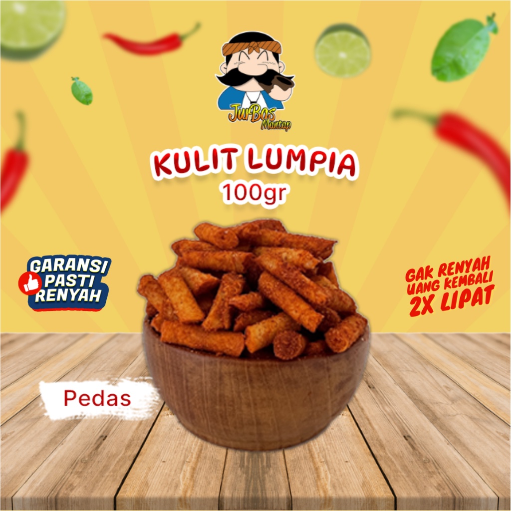 

Kulit Lumpia Goreng 100 gram Pedas