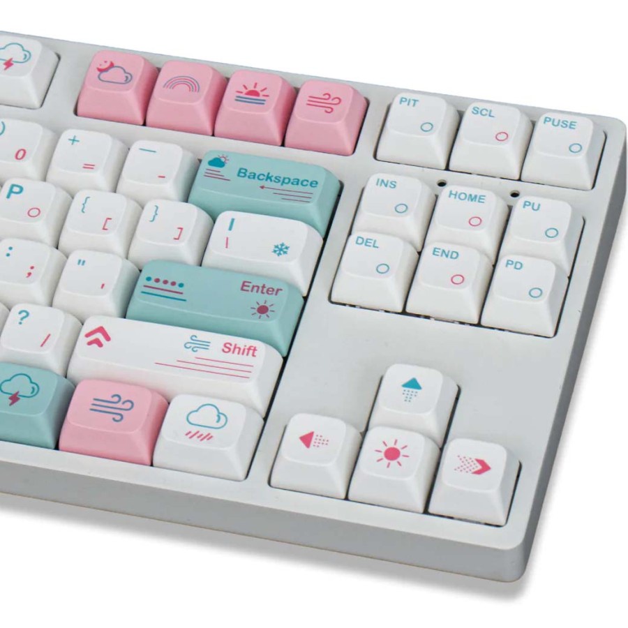 Weather Hiragana PBT Keycaps 132 set XDA Profile
