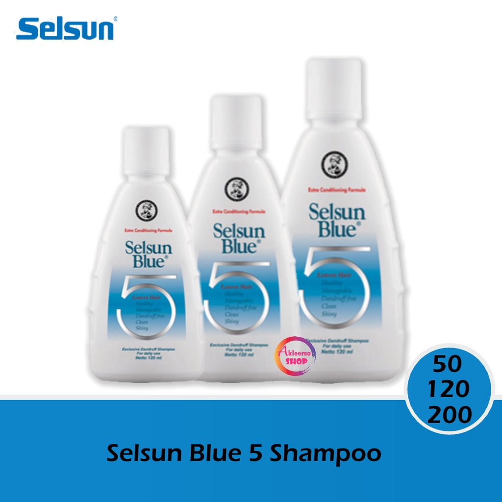 Selsun Blue 5 Shampoo Anti Ketombe Ringan