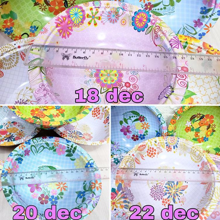 waskom/mangkok seng full print 18cm/20cm/22cm /kobokan seng/waskom enamel DEC PRINT