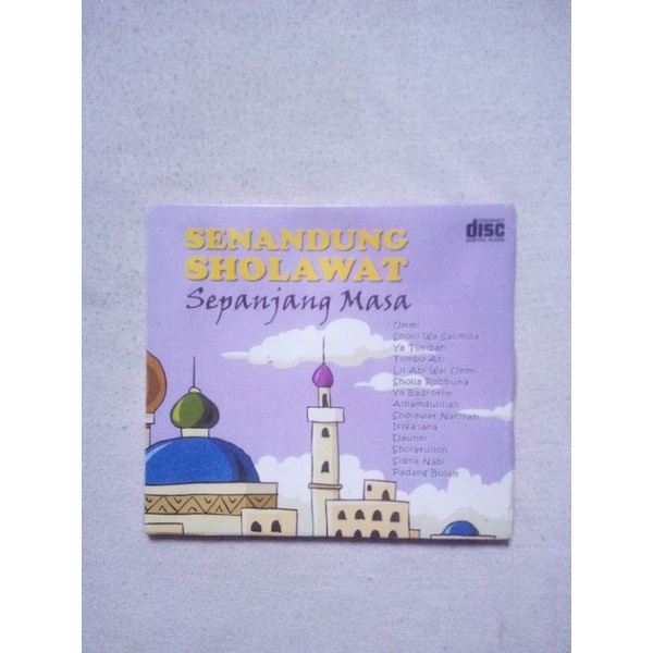 CD MUSIK ORIGINAL SENANDUNG SHOLAWAT SEPANJANG MASA / CD MUSIK SHOLAWAT
