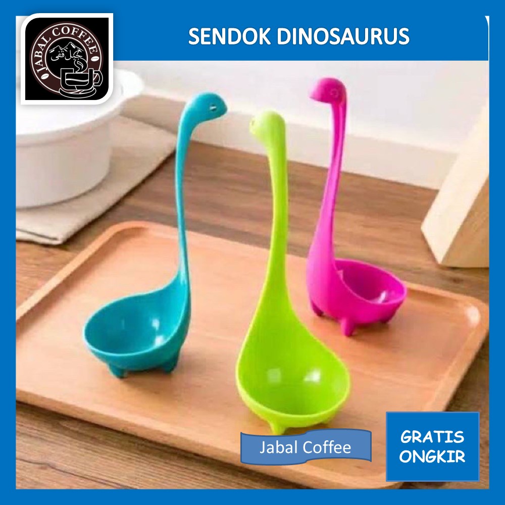 Sop Besar Plastik / Sendok Dinosaurus Sendok / Centong Sup Sayur