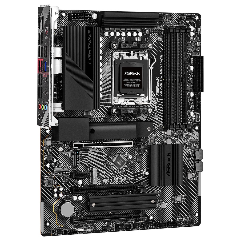 Motherboard Asrock X670E PG Lightning MB AMD Socket AMD AM5 Ryzen 7000 NAMPOLL