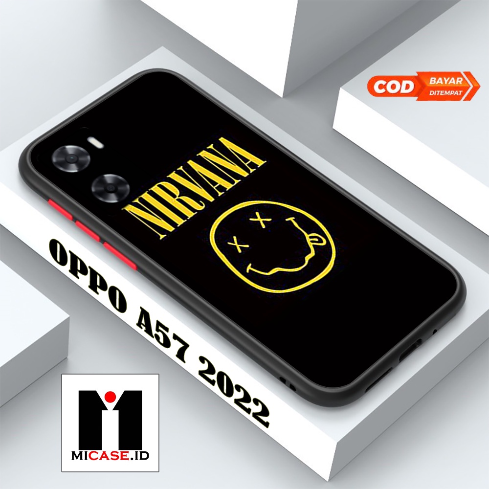 Case OPPO A57 2022 - Casing OPPO A57 2022 Fashion Case Terbaru 2022 MI.CASE [ NIRVANA ] Soft Case Gl