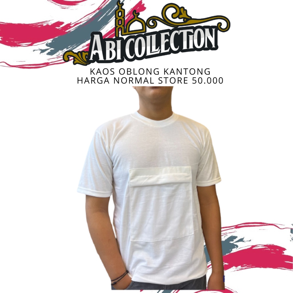 KAOS OBLONG KANTONG DORAEMON HAJI UMRAH KATUN