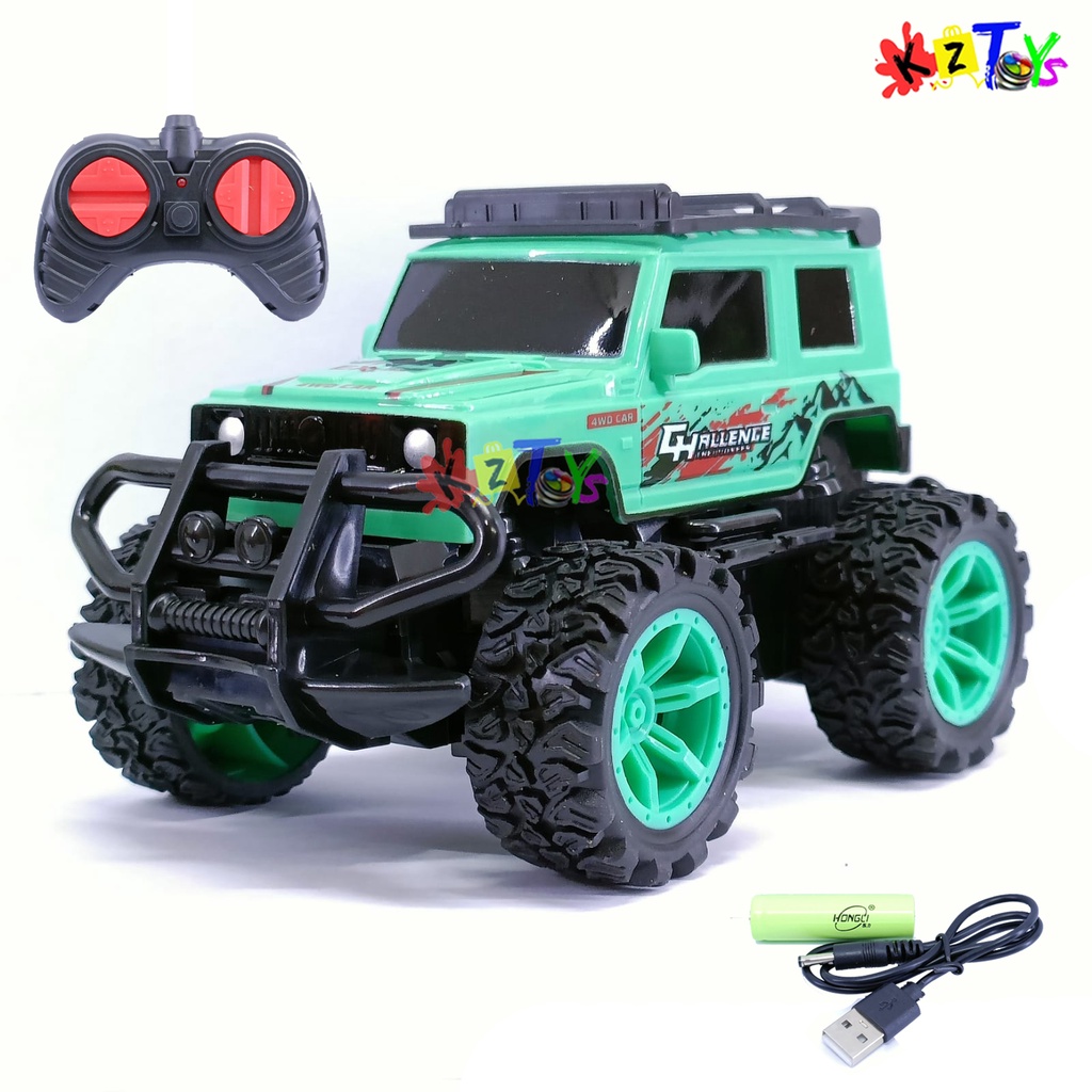 MOBIL RC JIMMY ASAP OFF ROAD TURBO SKALA 1:32 RC OFFROAD SPRAY BATERAI CHARGER
