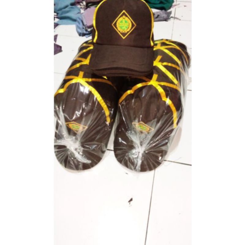 Topi Pramuka Siaga/ Topi Siaga Bordir Pramuka/ Topi Siaga putra/ Topi siaga putri/ Topi Pramuka siag