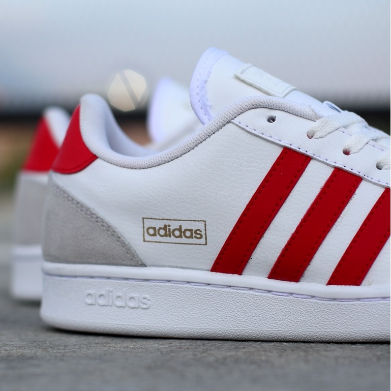 ADIDAS GRAND COURT WHITE LIST RED