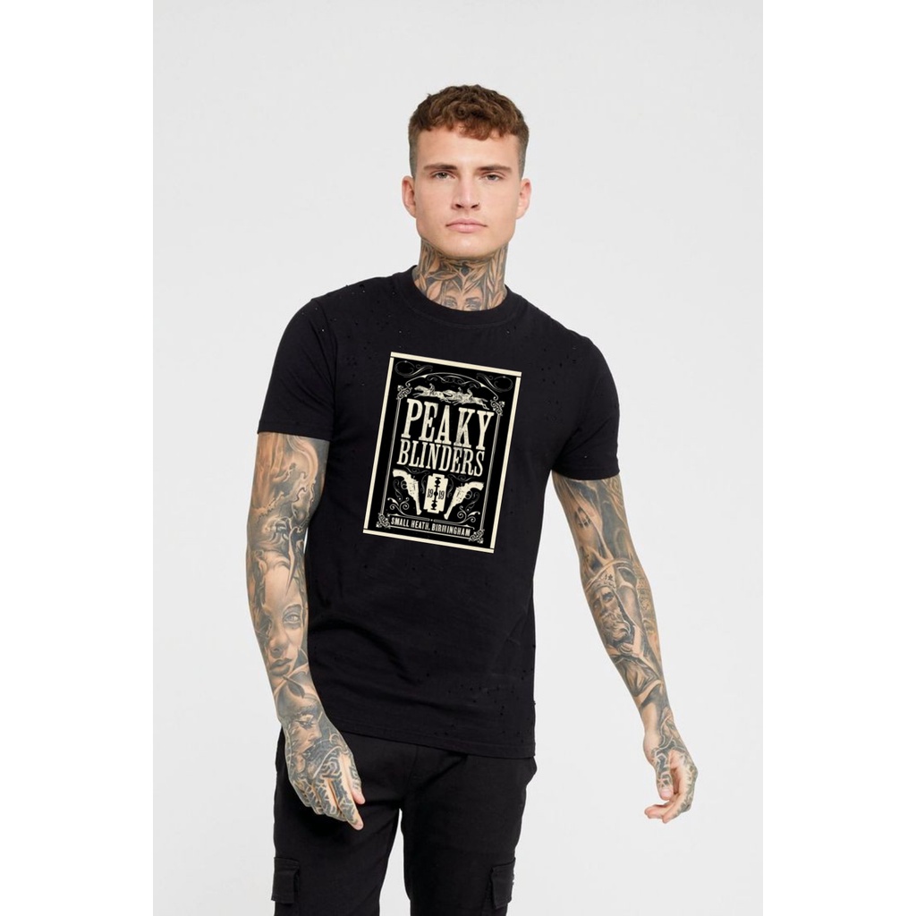 KAOS BAJU T-SHIRT TOMMY SHELBY PEAKY BLINDERS