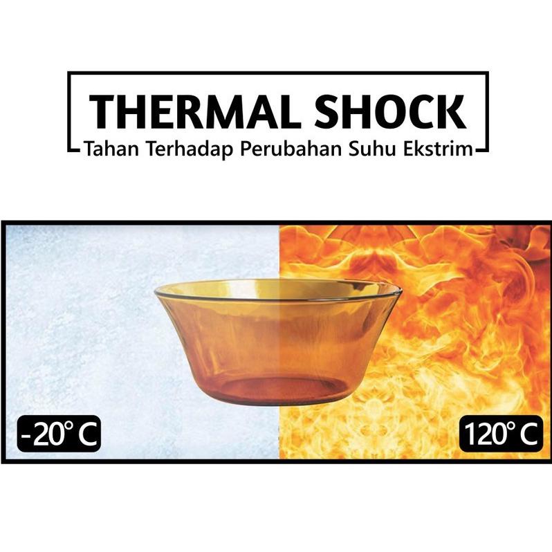 Mangkok duralex LYS VERMEIL With Handles 510ml /MANGKOK CRYSTAL DENGAN PEGANGAN 18OZ