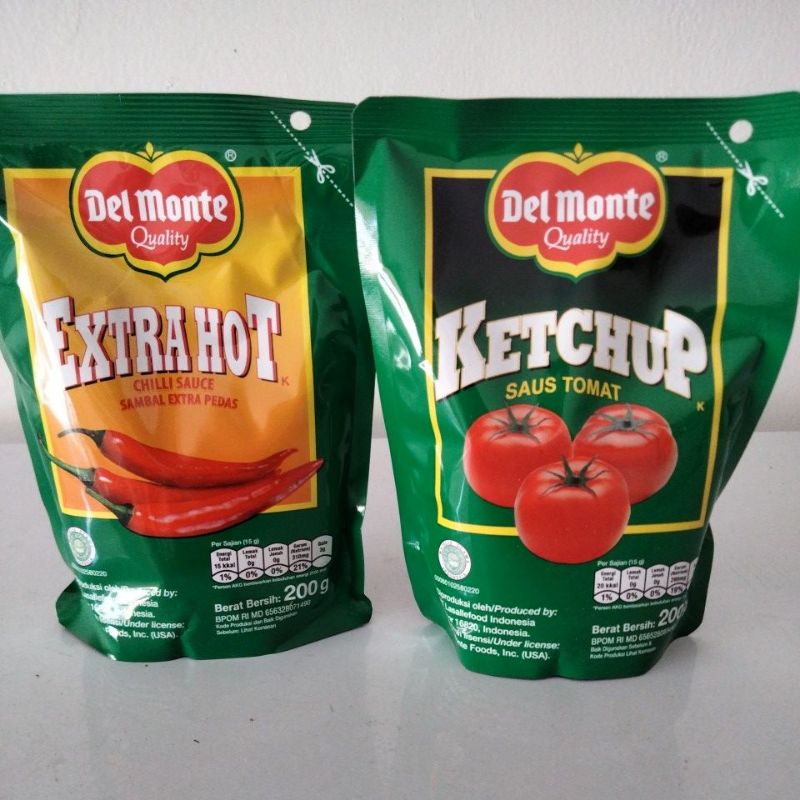 

Delmonte Saos Extra Hot/Tomat 200gr