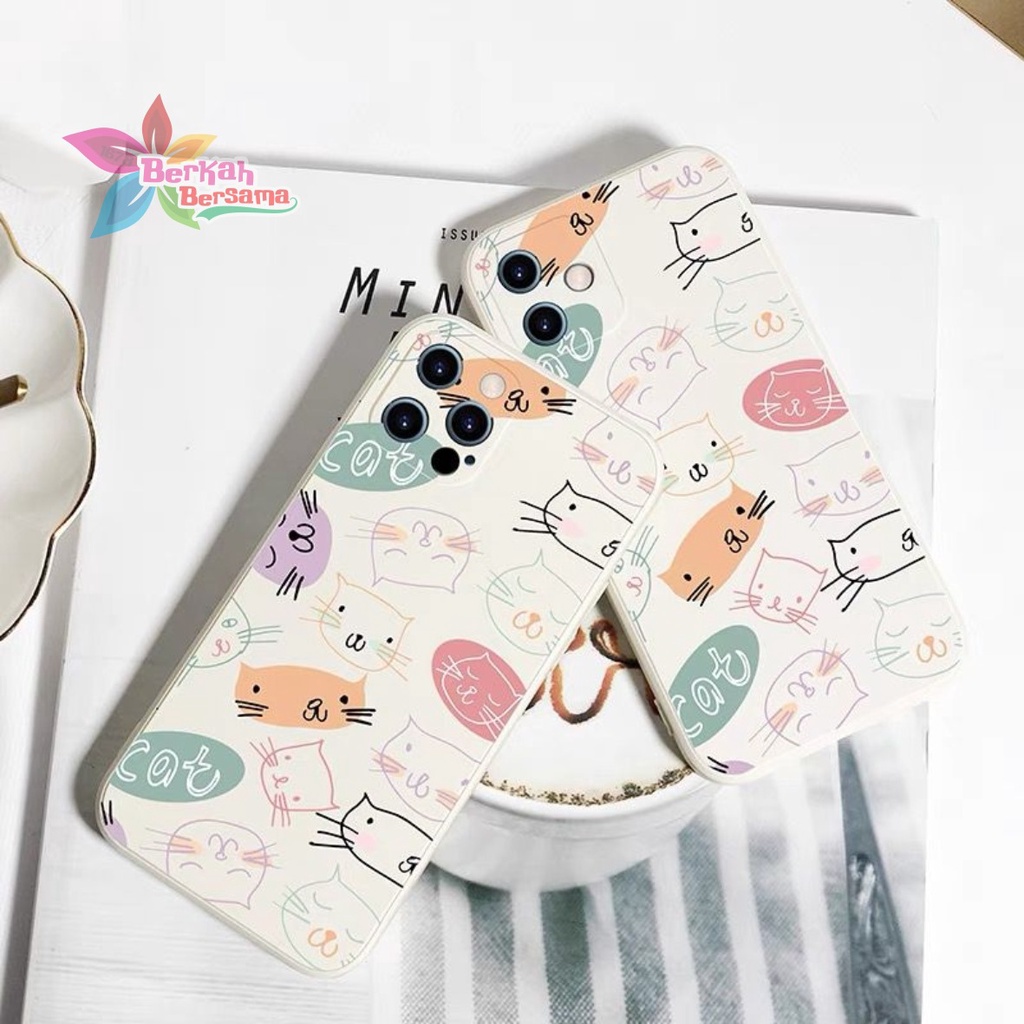 SS109 SOFTCASE MOTIF CUTE CAT VIVO V25 V25E V25 PRO Y22 Y22s Y35 2022 Y12 Y11 Y15 Y17 Y15S Y01 Y20 Y12S Y20I Y21S Y31S Y21 2021 Y30 Y50 Y30I Y75 Y55 T1 Y91 Y93 Y95 Y90 Y91C Y1S Y71 Y81 BB7157