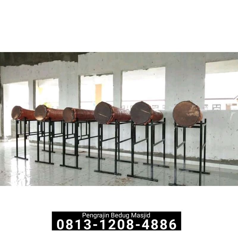 ( Bayar Setelah Besug Sampai Lokasi Anda ) Bedug Masjid Besar Beduk Masjid Kayu Jati Kulit Sapi Kuli