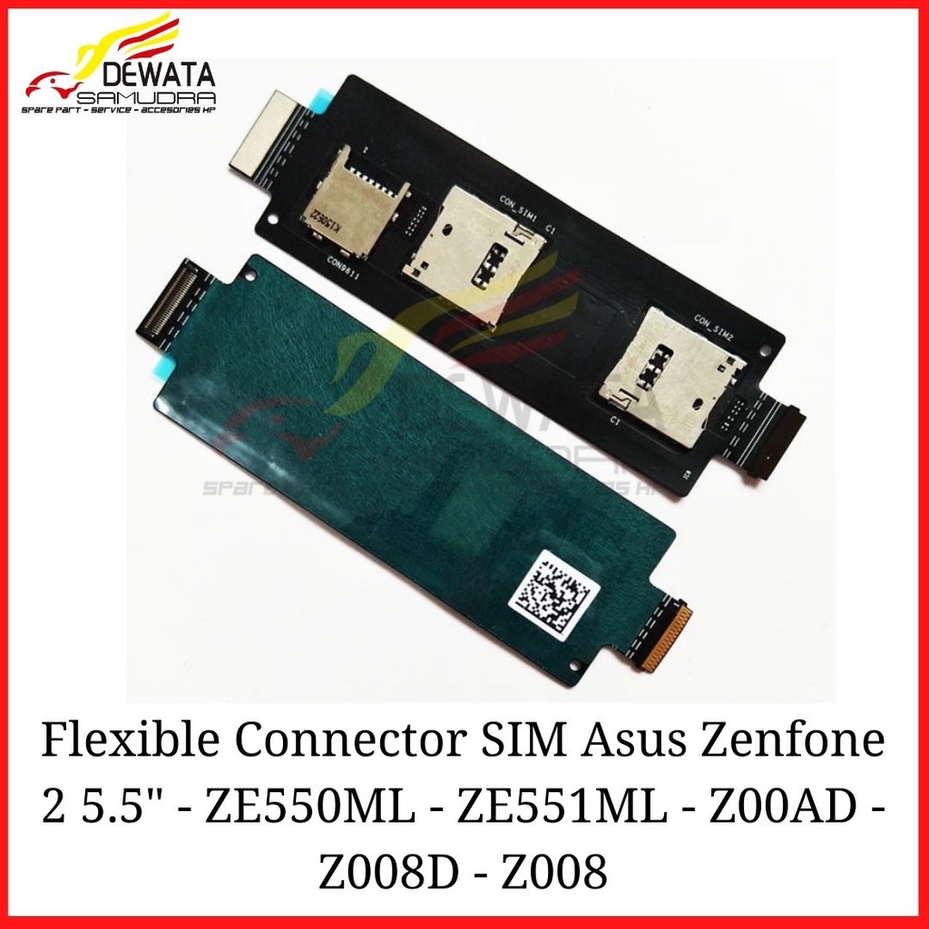 Flexible Connector SIM Asus Zenfone 2 5.5" - ZE550ML - ZE551ML - Z00AD - Z008D - Z008