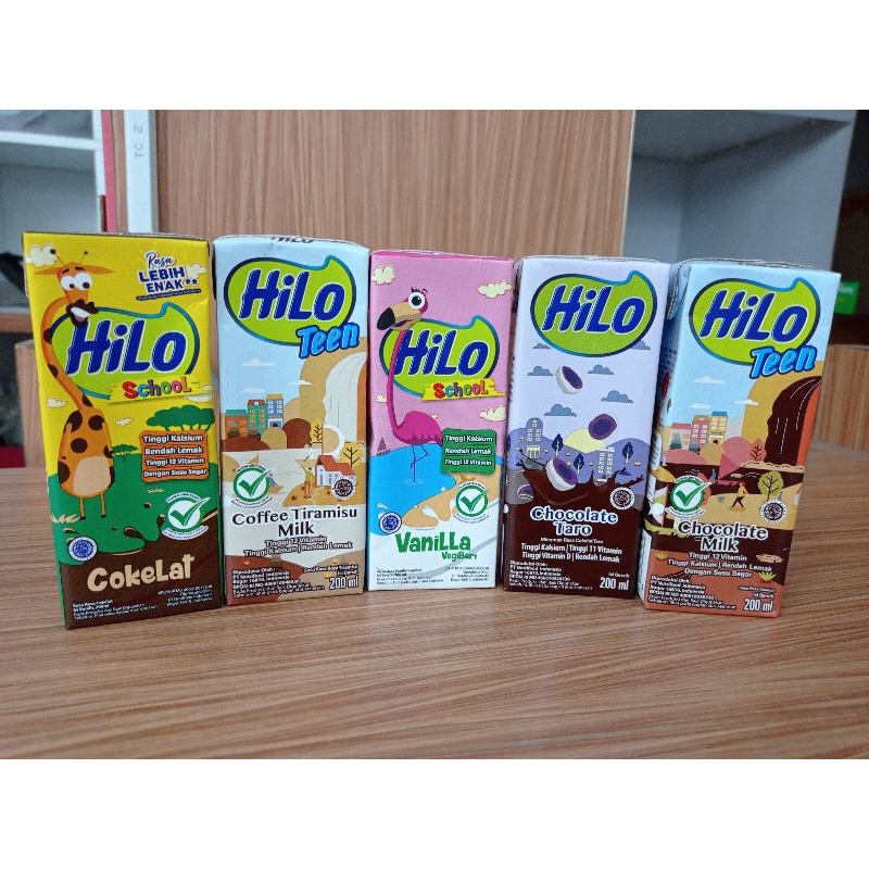 

SUSU UHT HILO TEEN/ SCHOOL ALL VARIAN 200ML