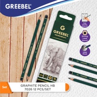 

GREEBEL 7022 TECHNOGRAPH RAFFINE 2.8 TRIANGULAR GRAPHITE PENCIL 2B PER PCS