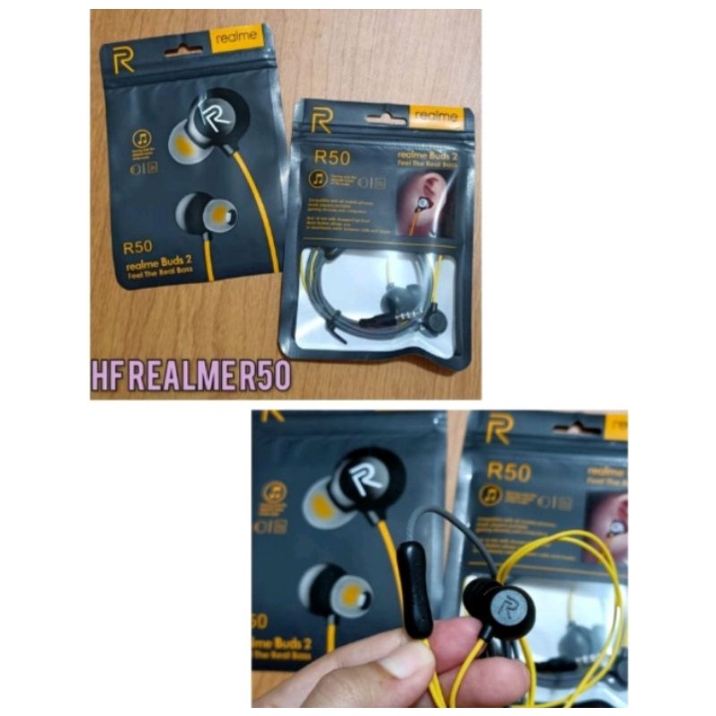 HEADSET REALME R50 - EARPHONE HF C11/C12/C15 X REALME