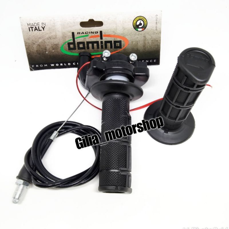 Gas Spontan Domino Kompas Plus Starter satu Kabel Import Original Gas Spontan Kompas Black Edition Ninja Rxking Fu CB C70