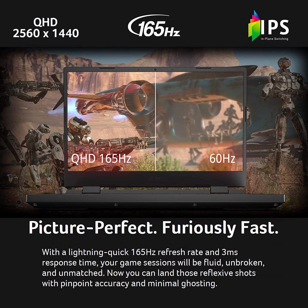 Laptop Acer Nitro i9 12900H RTX 3060 165HZ