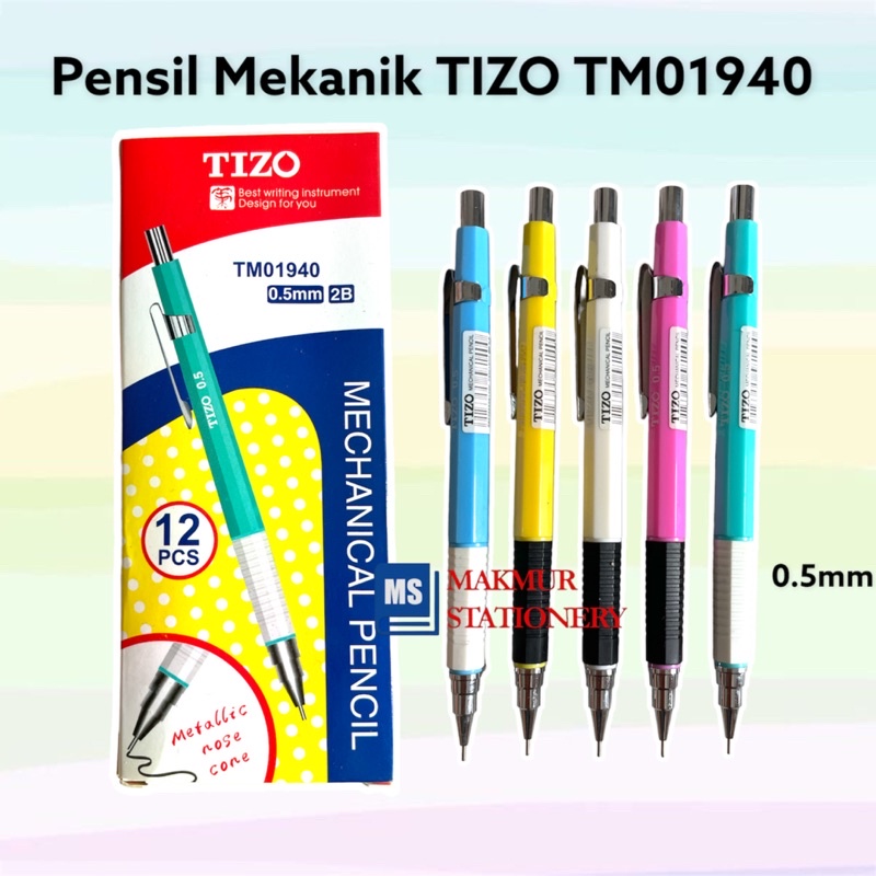 

Pensil Mekanik Tizo 2B 0.5 TM 01940 (Pcs)