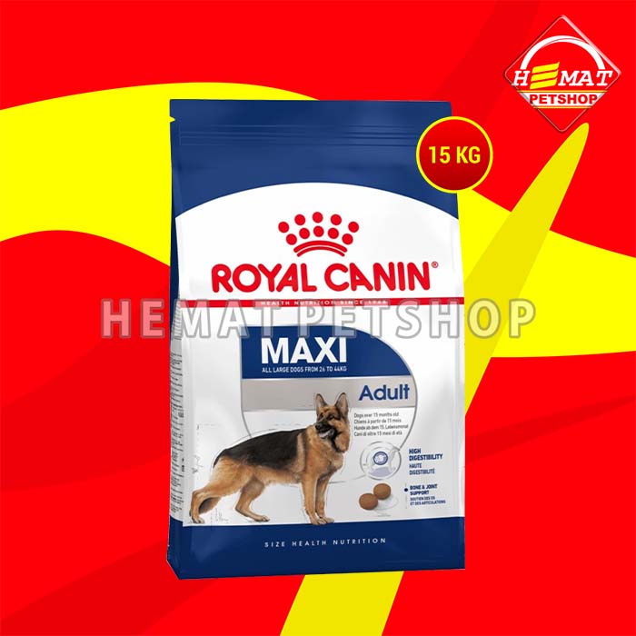 Royal Canin Maxi Adult 15 Kg / Makanan Anjing