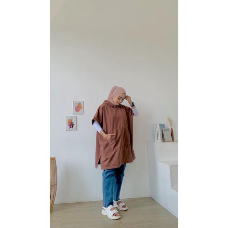 HARVITH HOODIE BATWING | sweater hoodie wanita
