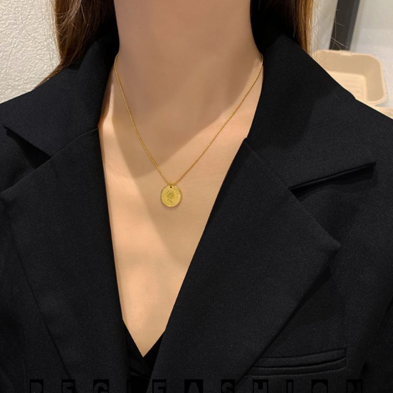 Kalung Wanita Elizabeth Kalung Wanita Korea Terbaru Anti Karat Tidak Luntur