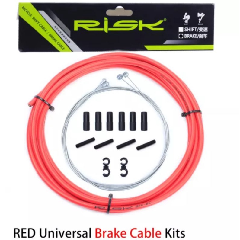 Risk Kabel Set Rem Mekanik Disc brake Sepeda Cable V Brake Sepeda