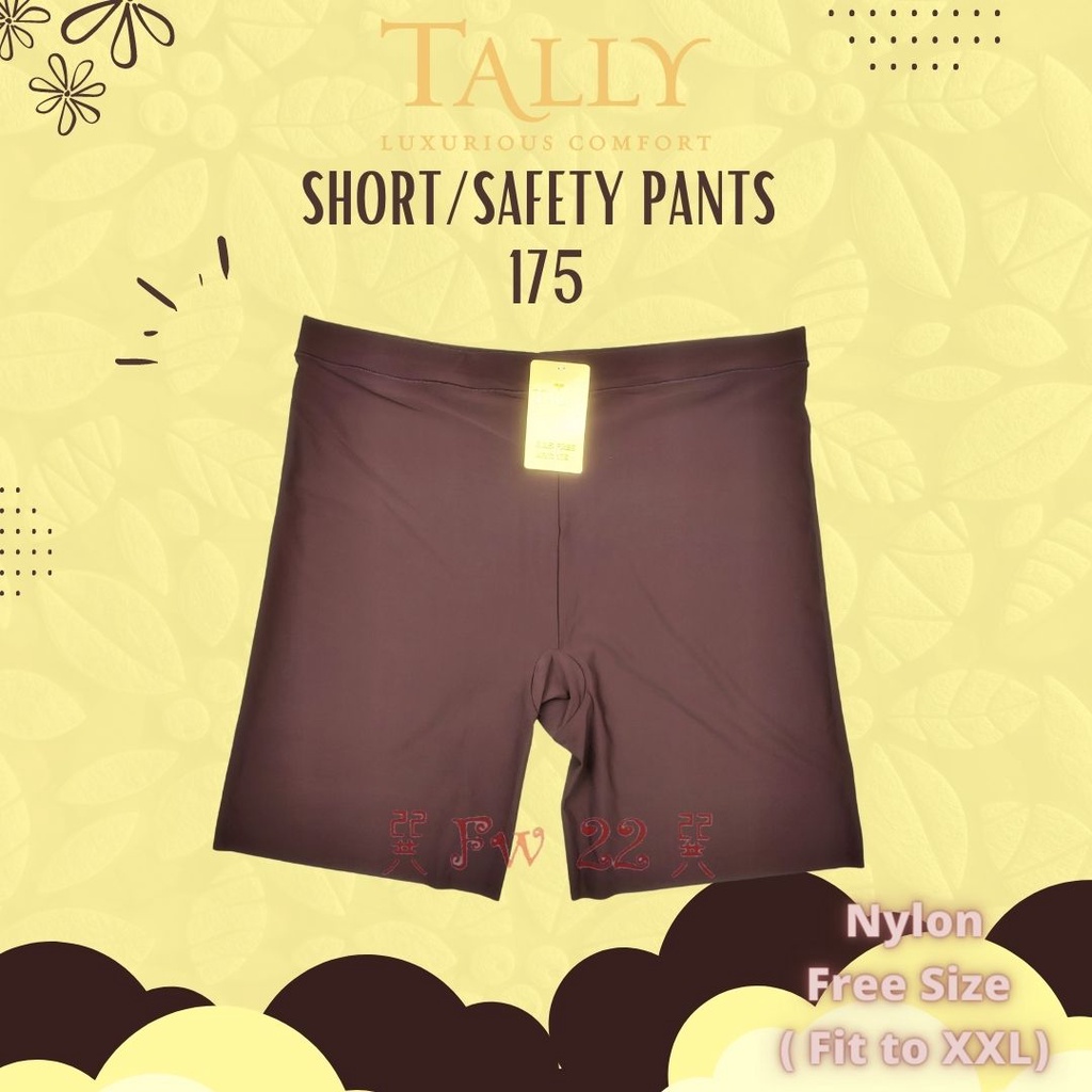 Short Pants Tally 175 Celana Pendek Untuk Daleman Wanita Seamless