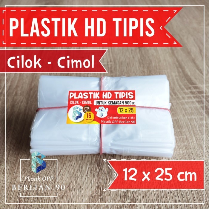 Plastik HD Tipis / Plastik Terigu / Plastik Buram / Plastik Sayur