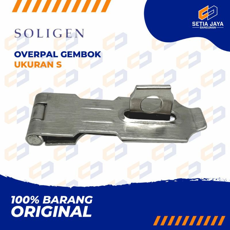 Overpal / Over Pal / Grendel / Slot Kunci Soligen S / Small Stainless