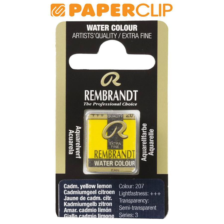 

WATERCOLOR REMBRANDT 05862071 PAN S3 CADM YELLOW LEMON