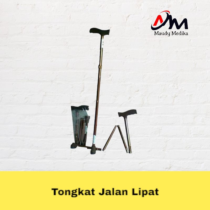 Tongkat Lipat   Tongkat Jalan Orang Tua
