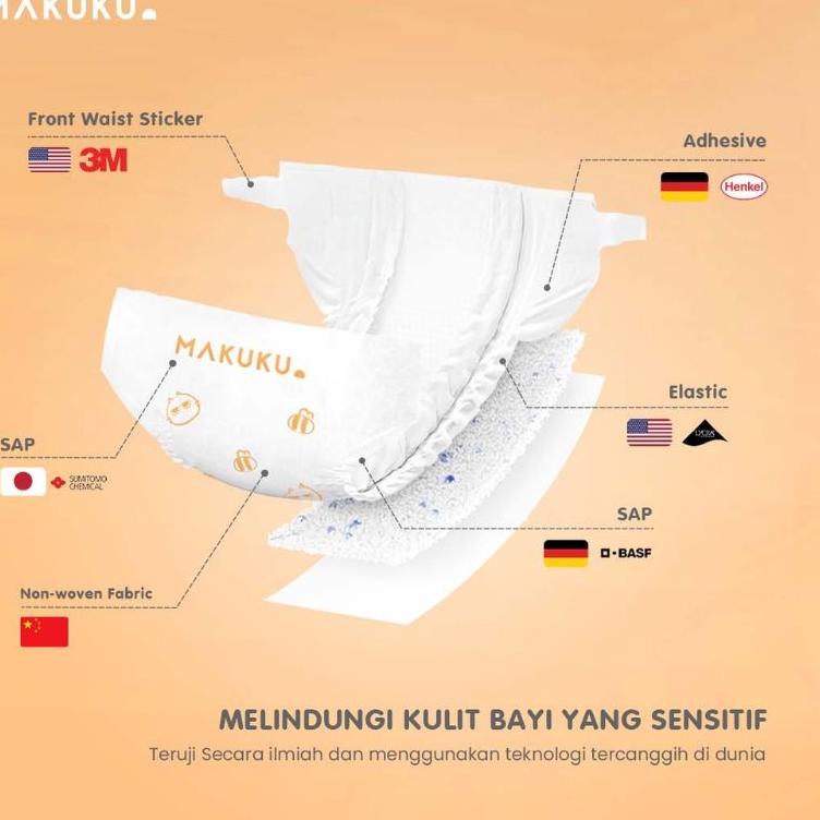 Makuku Comfort New Born perekat isi 28