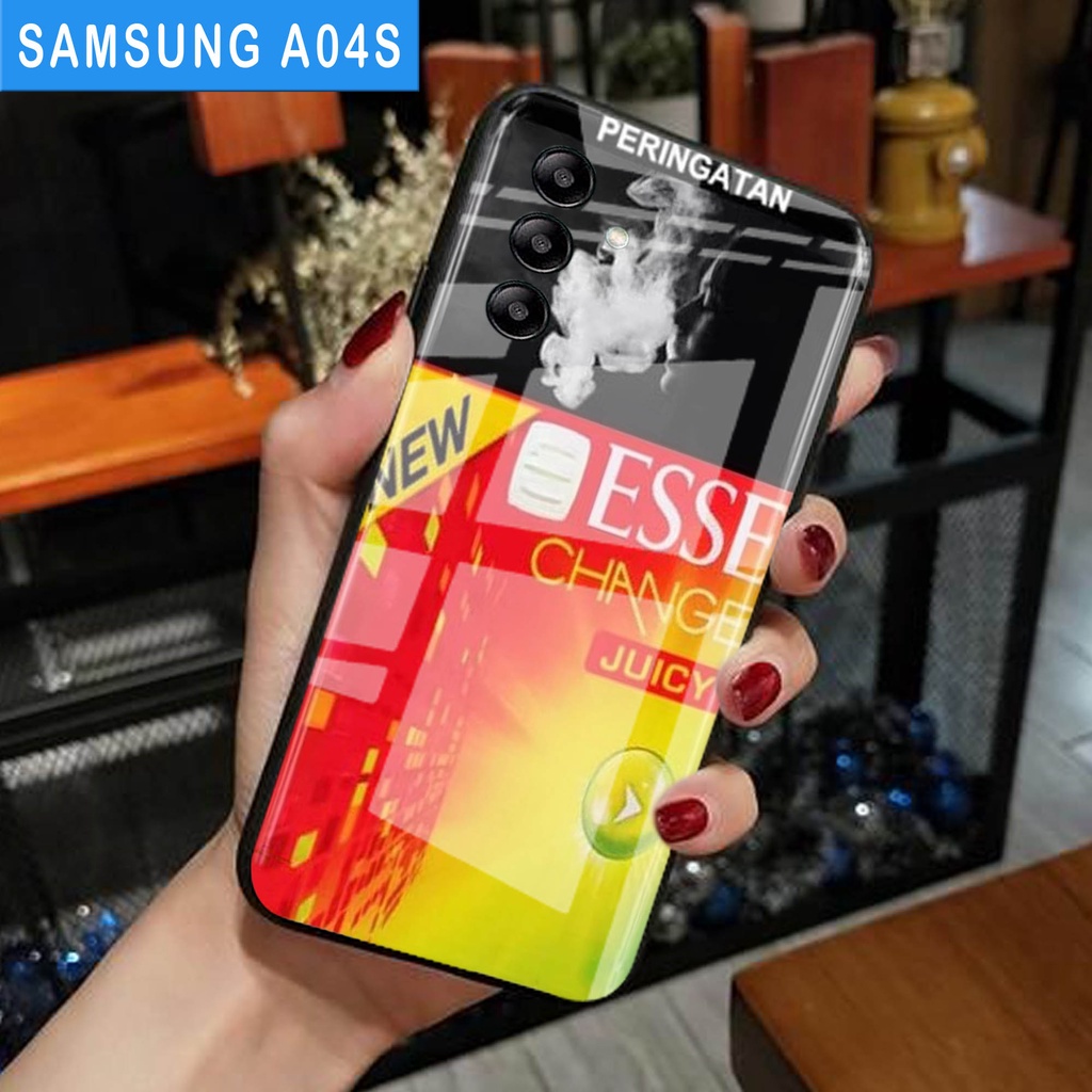 (S109) SoftCase Glass SAMSUNG A04S - casing Terbaru handphone - SAMSUNG A04S  - pelindung handphone 