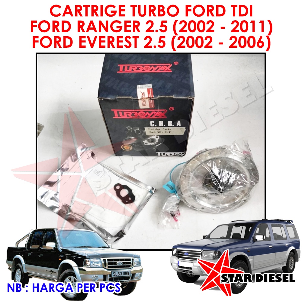 CARTRIDGE TURBO FORD EVEREST TDI CARTRIGE TURBO FORD RANGER TDI