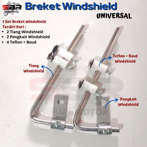 Jual Breket Windshield Universal Bracket Winshield Beat Bracket