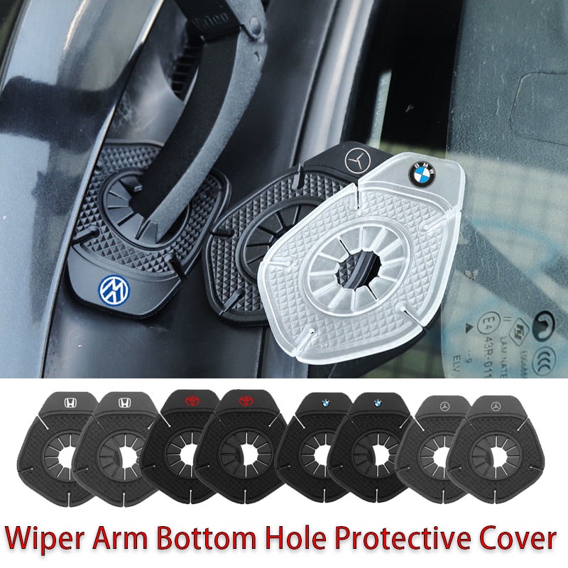 2pcs Cover Pelindung Wiper Kaca Depan Mobil Bahan Silikon Untuk Toyota Honda BMW Mitsubishi Ford KIA Hyundai