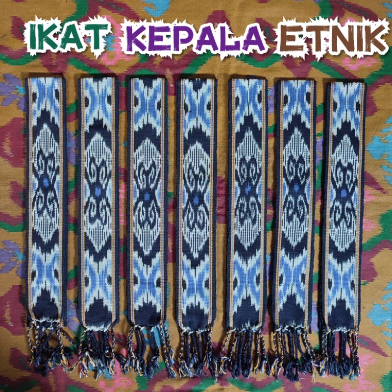 ikat Kepala etnik tenun