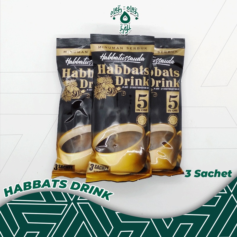 

Habbats Drink Kopi Minuman Instant Serbuk Habbatussauda Sachet