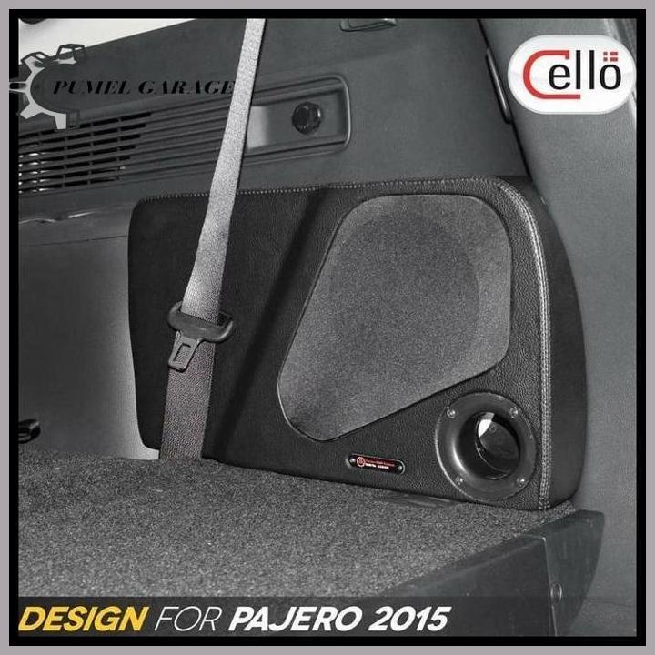 Allnew Pajero Sport 2016-2021 Cello Sub6Xl Subwoofer Pojok Sudut Audio Original