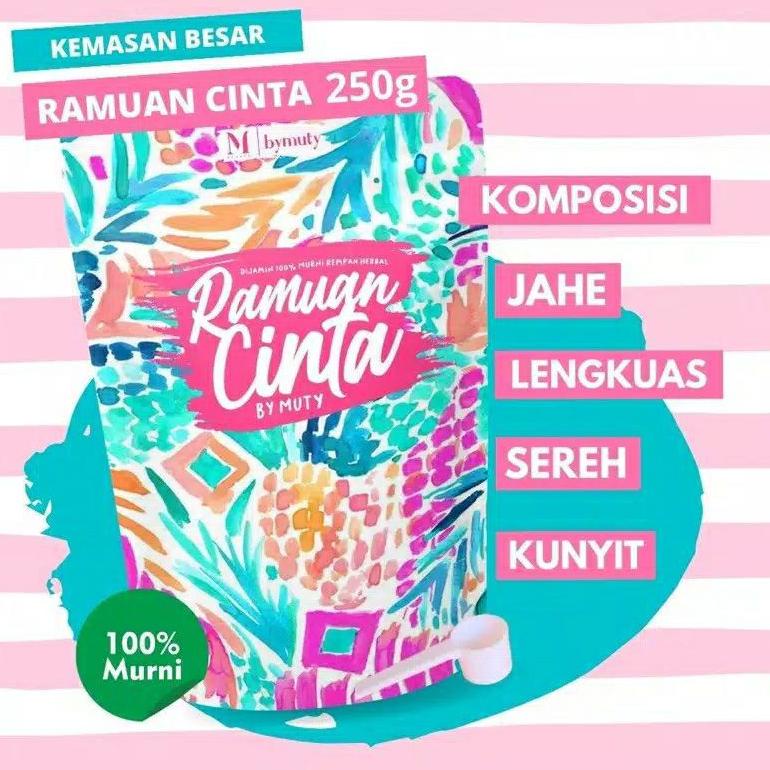 

[KODE PRODUK VBF9Q7686] RAMUAN CINTA BY MUTI 250GR