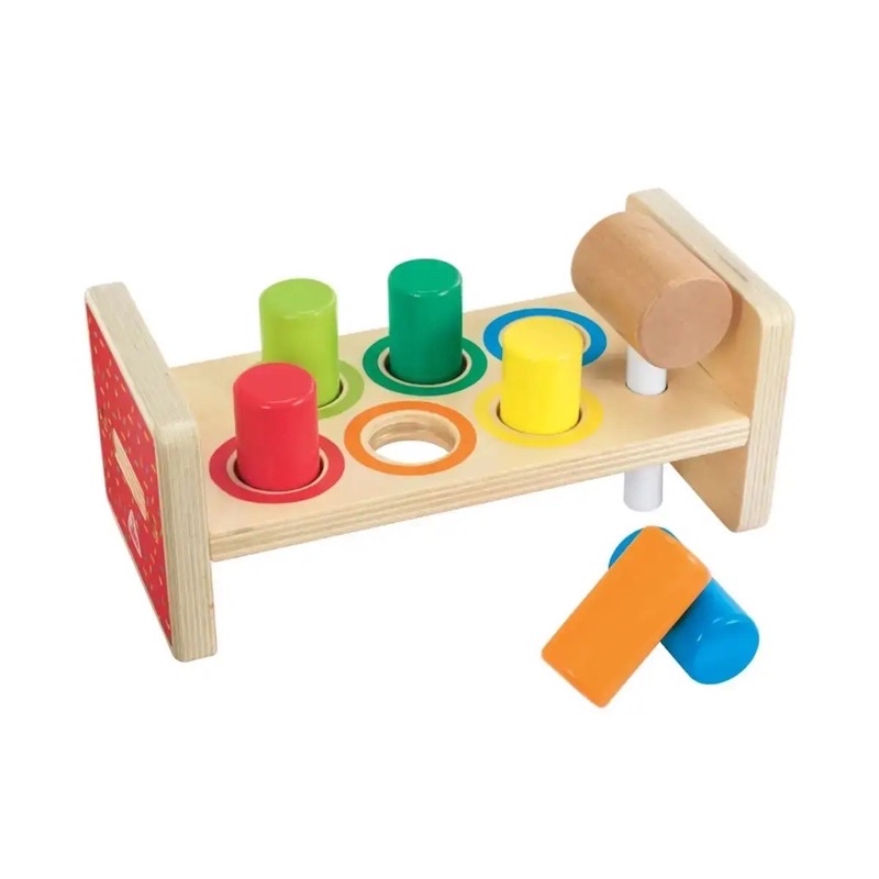 ELC WOODEN HAMMER BENCH - Mainan Balok Anak