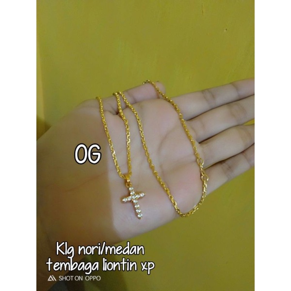 rante nori liontin salip permata lps ems sepuhan