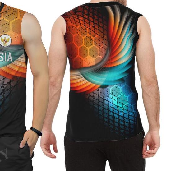 Kaos voli jersey voly atasan volley singlet printing