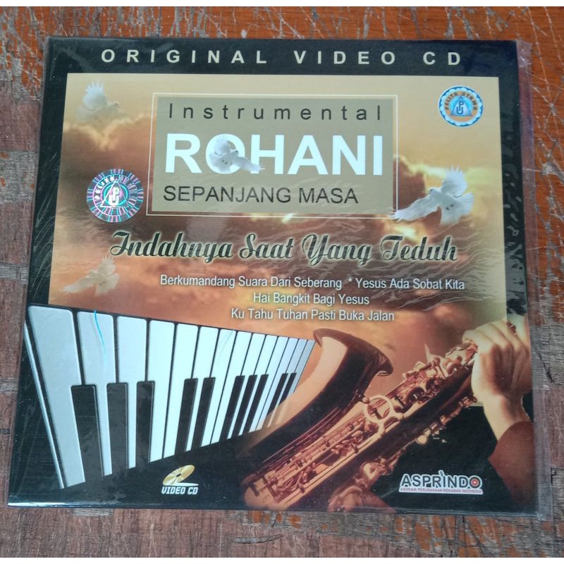 Kaset Original  Vcd Instrumental rohani sepanjang masa