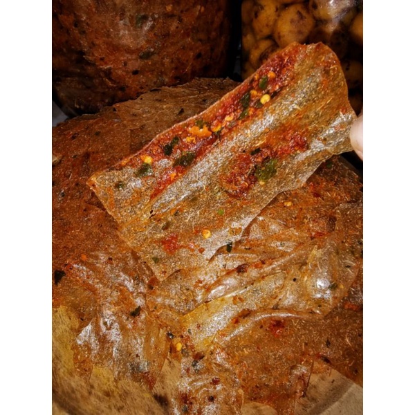

Kripik kaca pedas gurih daun jeruk 1kg mrcabe